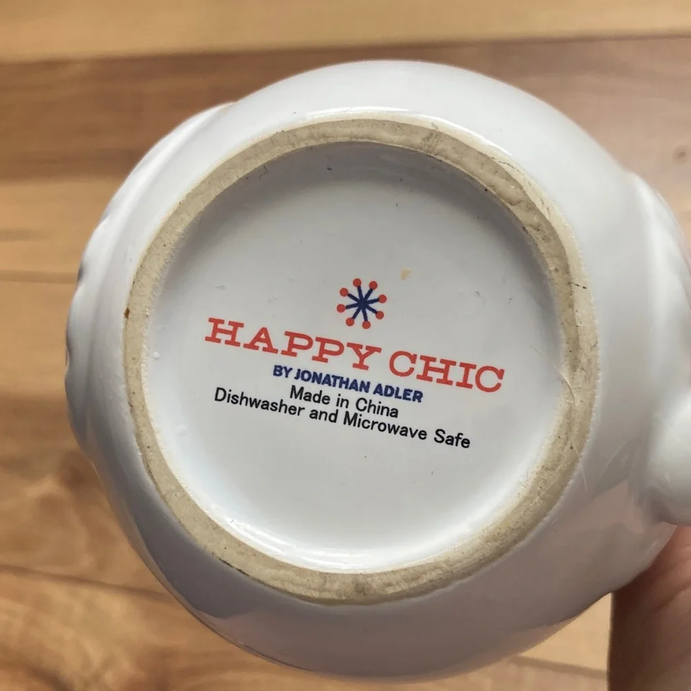 Jonathan Adler Lola Owl Happy Chic Mug